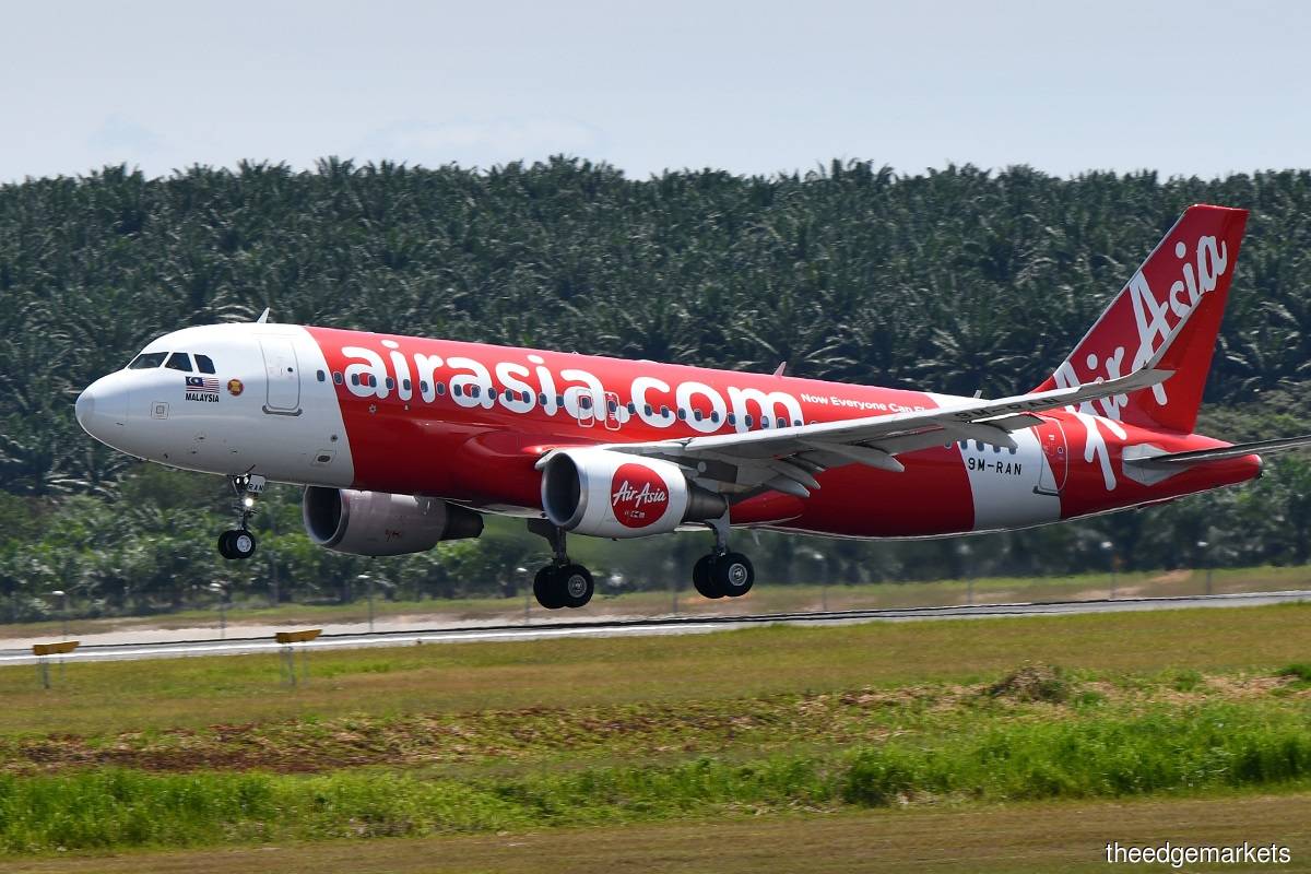 AirAsia Group down after reporting FY20 net loss at RM5.1b